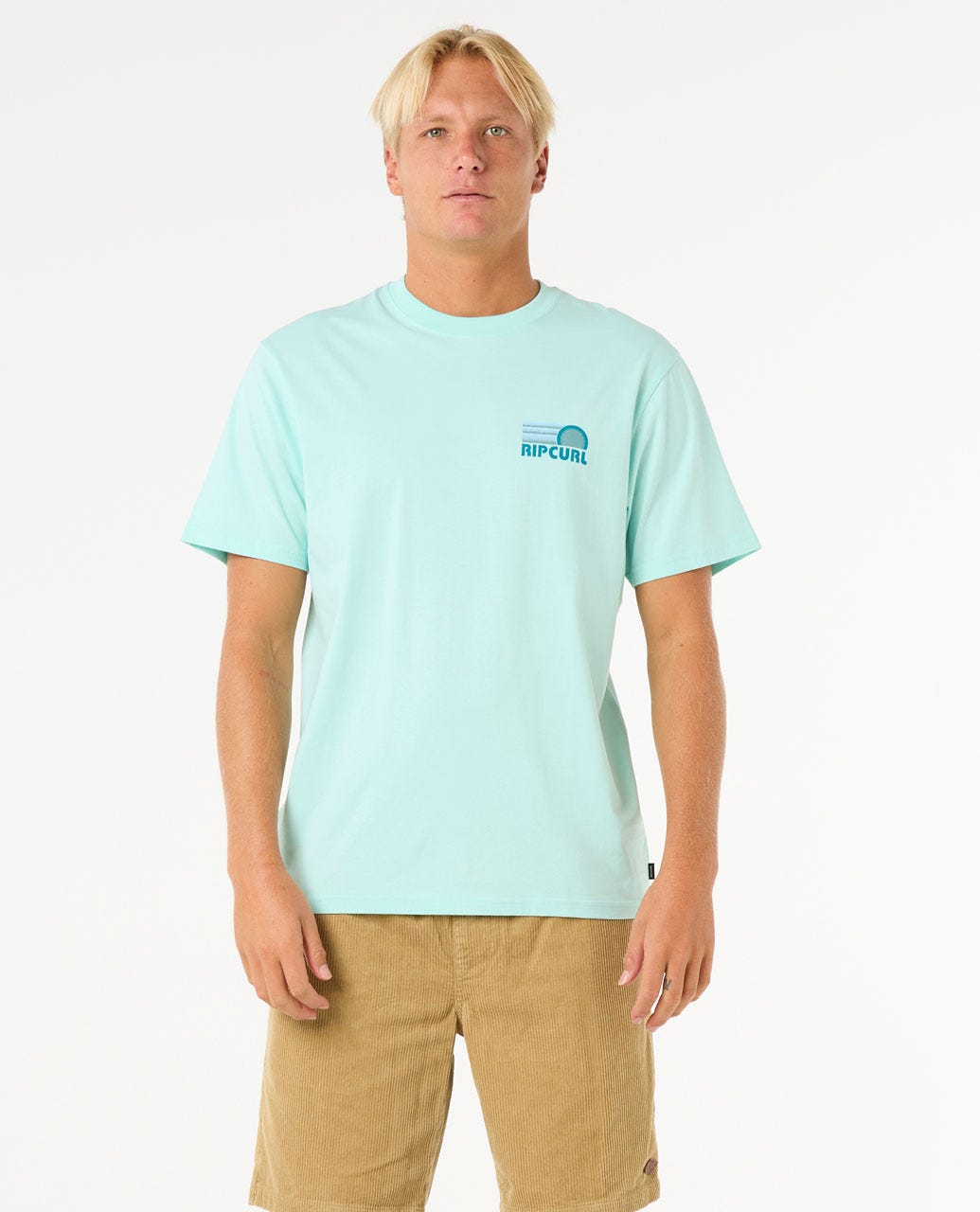 Rip Curl Men Surf Revival Stacked Tee
