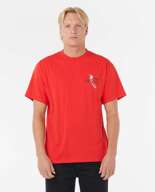 Rip Curl Men Eddie Would Go Retro Tee