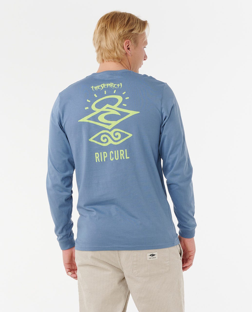 Rip Curl Men Search Icon Long Sleeve Standard Tee