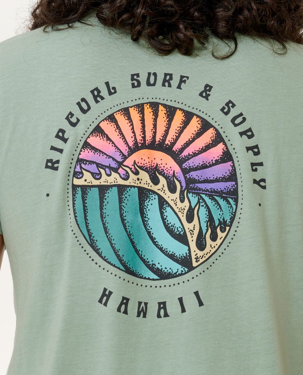 Rip Curl Men Hawaii Sunsets Tee