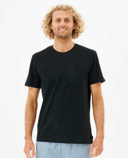 Rip Curl Men Plain Pocket Standard Tee
