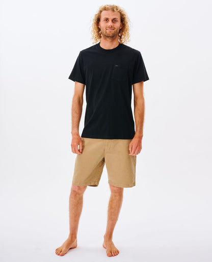 Rip Curl Men Plain Pocket Standard Tee