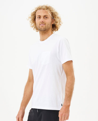 Rip Curl Men Plain Pocket Standard Tee