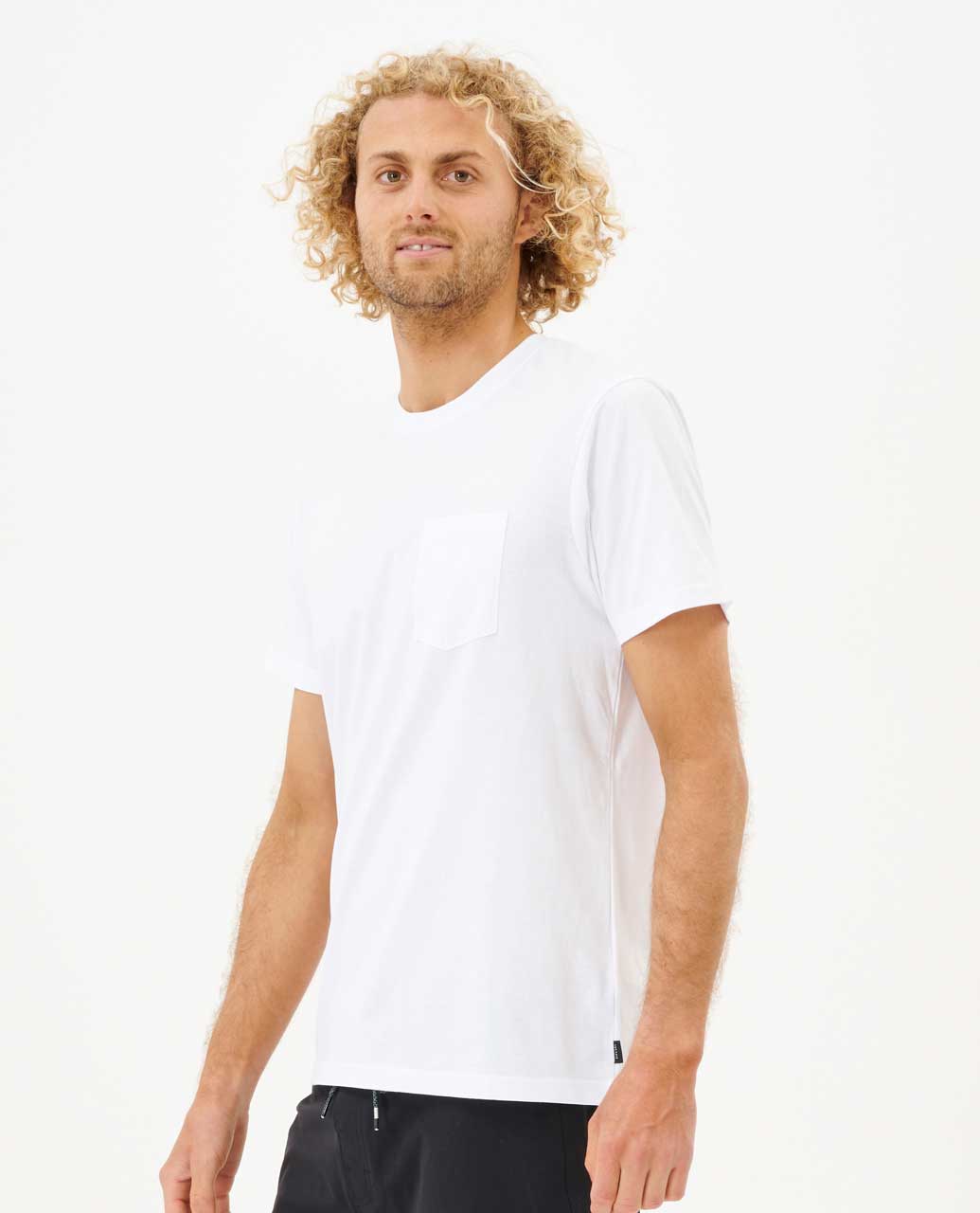 Rip Curl Men Plain Pocket Standard Tee