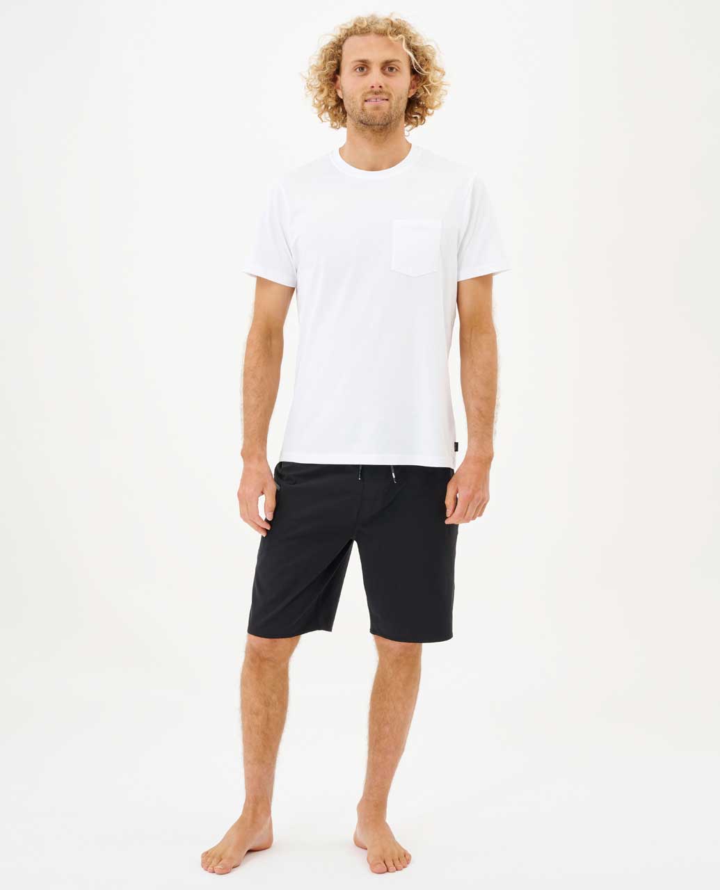 Rip Curl Men Plain Pocket Standard Tee
