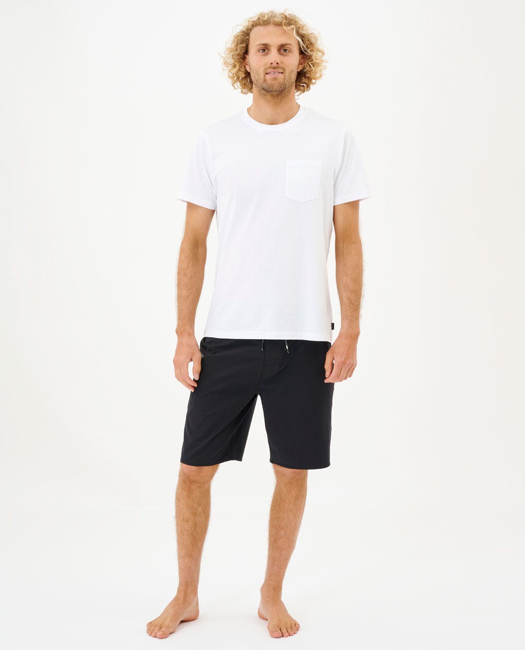 Rip Curl Men Plain Pocket Standard Tee