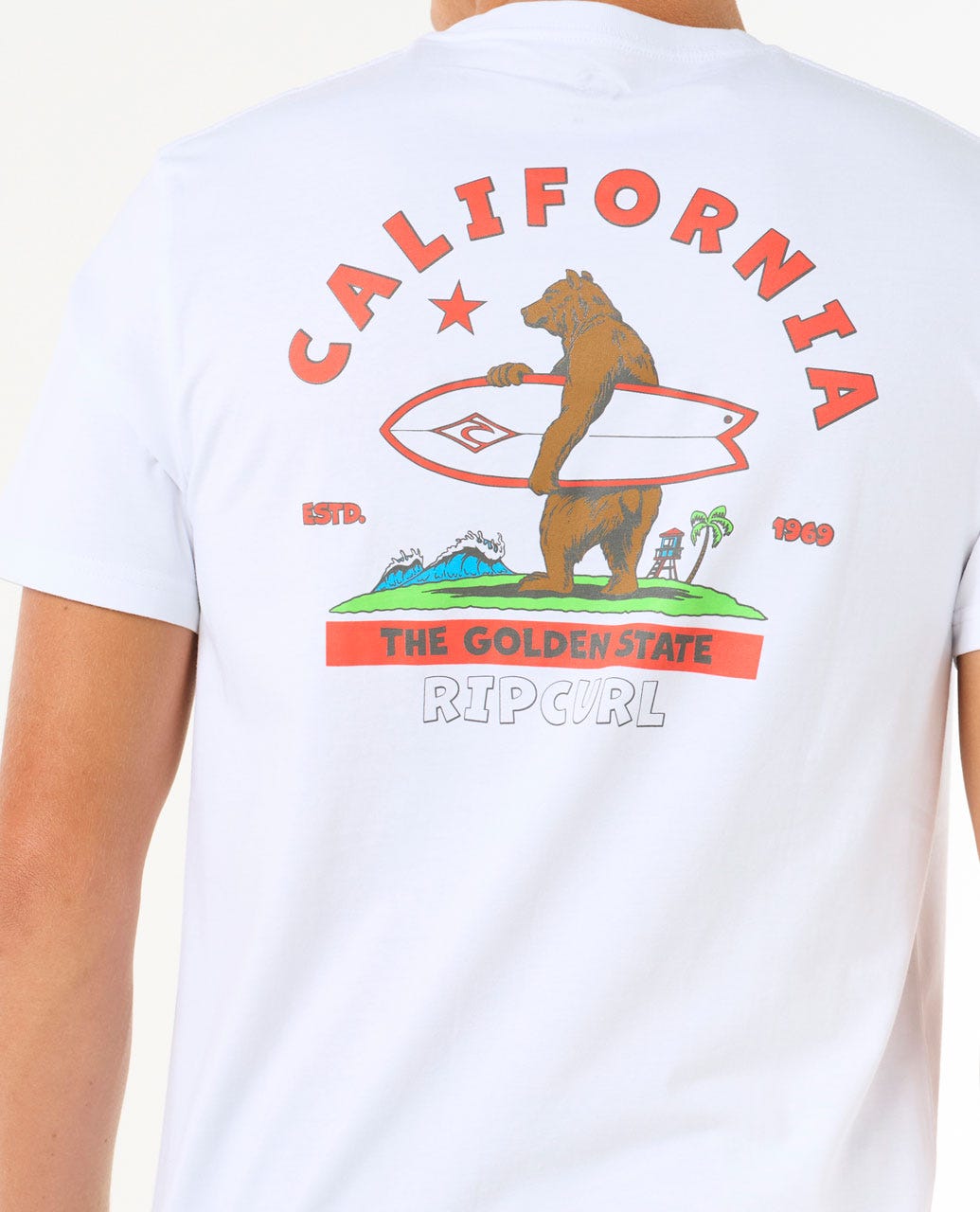 Rip Curl Men Destination Animals Standard Tee