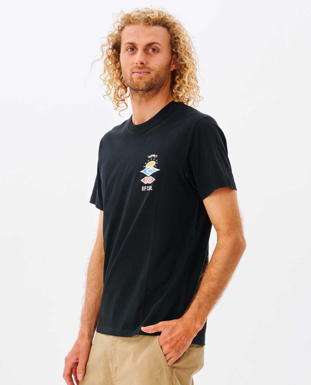 Rip Curl Men Search Icon Standard Tee