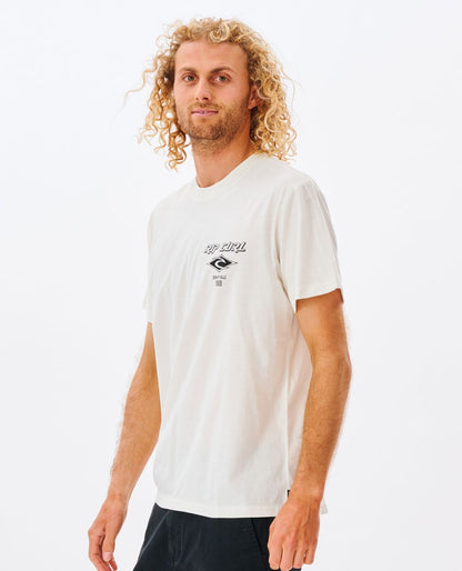 Rip Curl Men Fade Out Icon Relaxed Tee