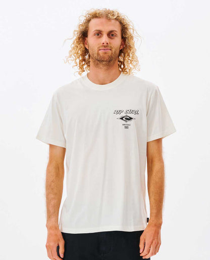 Rip Curl Men Fade Out Icon Relaxed Tee