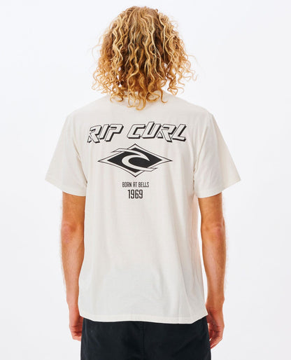 Rip Curl Men Fade Out Icon Relaxed Tee
