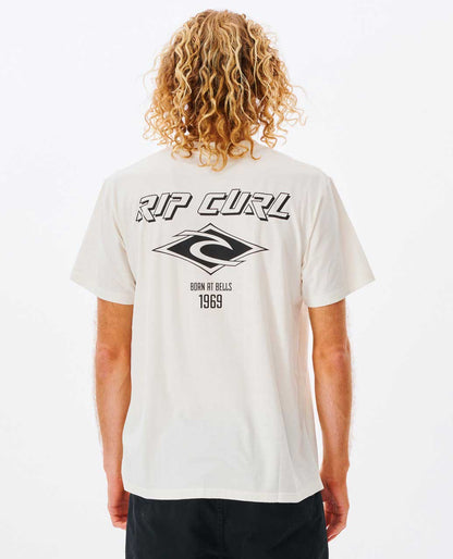 Rip Curl Men Fade Out Icon Relaxed Tee