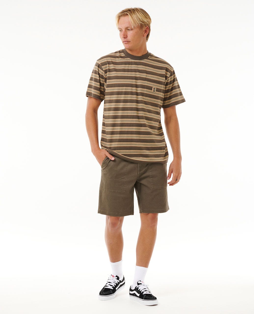 Rip Curl Men Search Stripe Tee