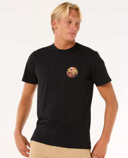 Rip Curl Men Wettie Passage Icon Standard Tee