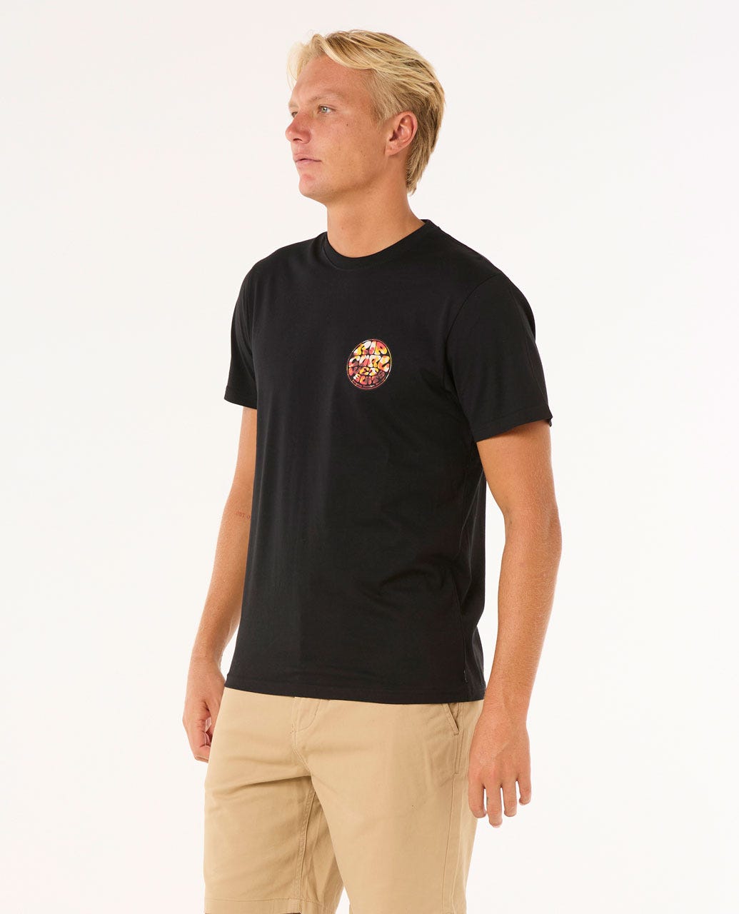 Rip Curl Men Wettie Passage Icon Standard Tee