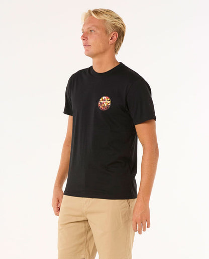 Rip Curl Men Wettie Passage Icon Standard Tee