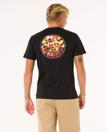 Rip Curl Men Wettie Passage Icon Standard Tee