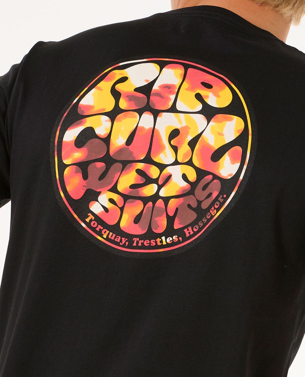 Rip Curl Men Wettie Passage Icon Standard Tee