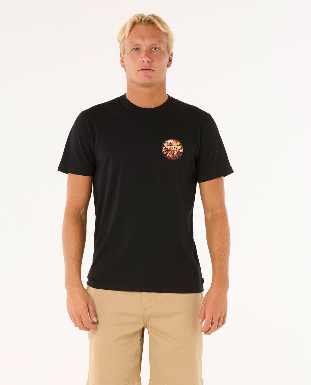 Rip Curl Men Wettie Passage Icon Standard Tee
