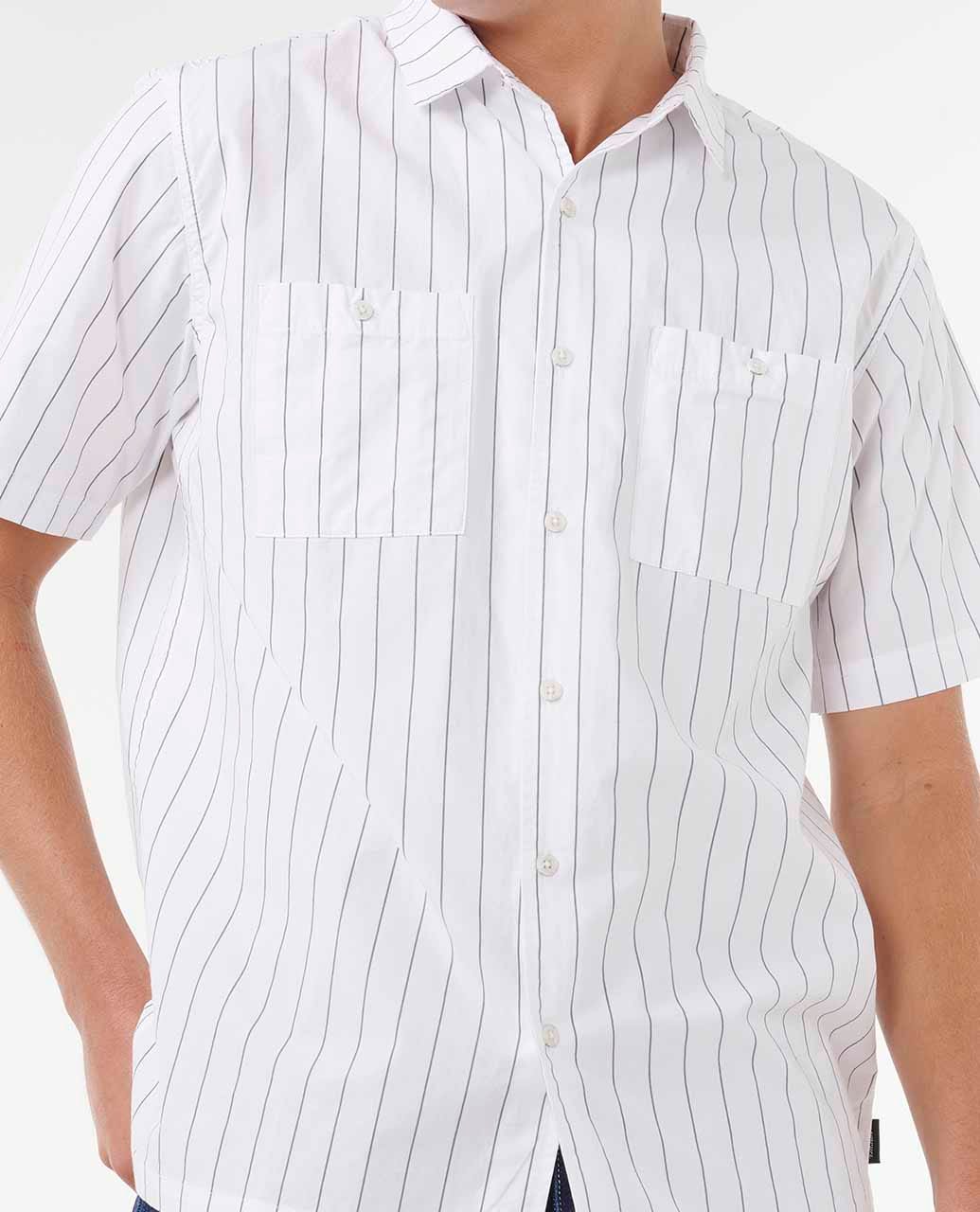 Rip Curl Men Medina Archive Rip Script Short Sleeve Shirt
