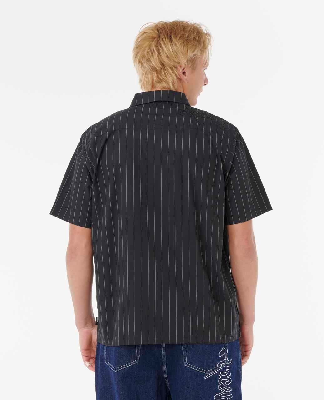 Rip Curl Men Medina Archive Rip Script Short Sleeve Shirt
