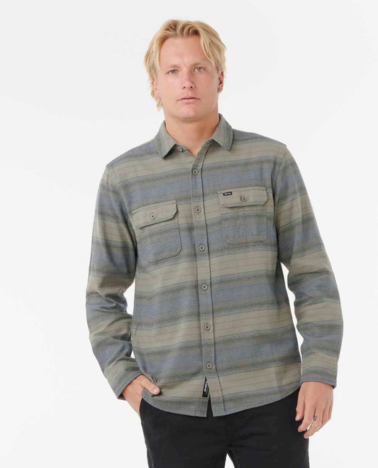 Rip Curl Men Line Up Flannel Shirt