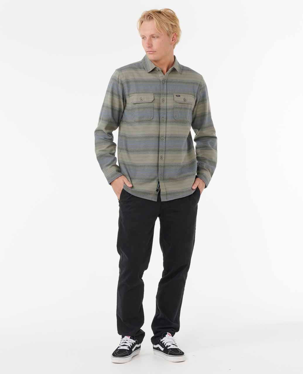 Rip Curl Men Line Up Flannel Shirt