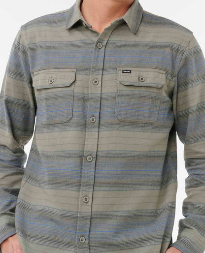 Rip Curl Men Line Up Flannel Shirt