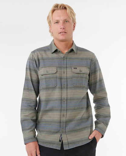 Rip Curl Men Line Up Flannel Shirt