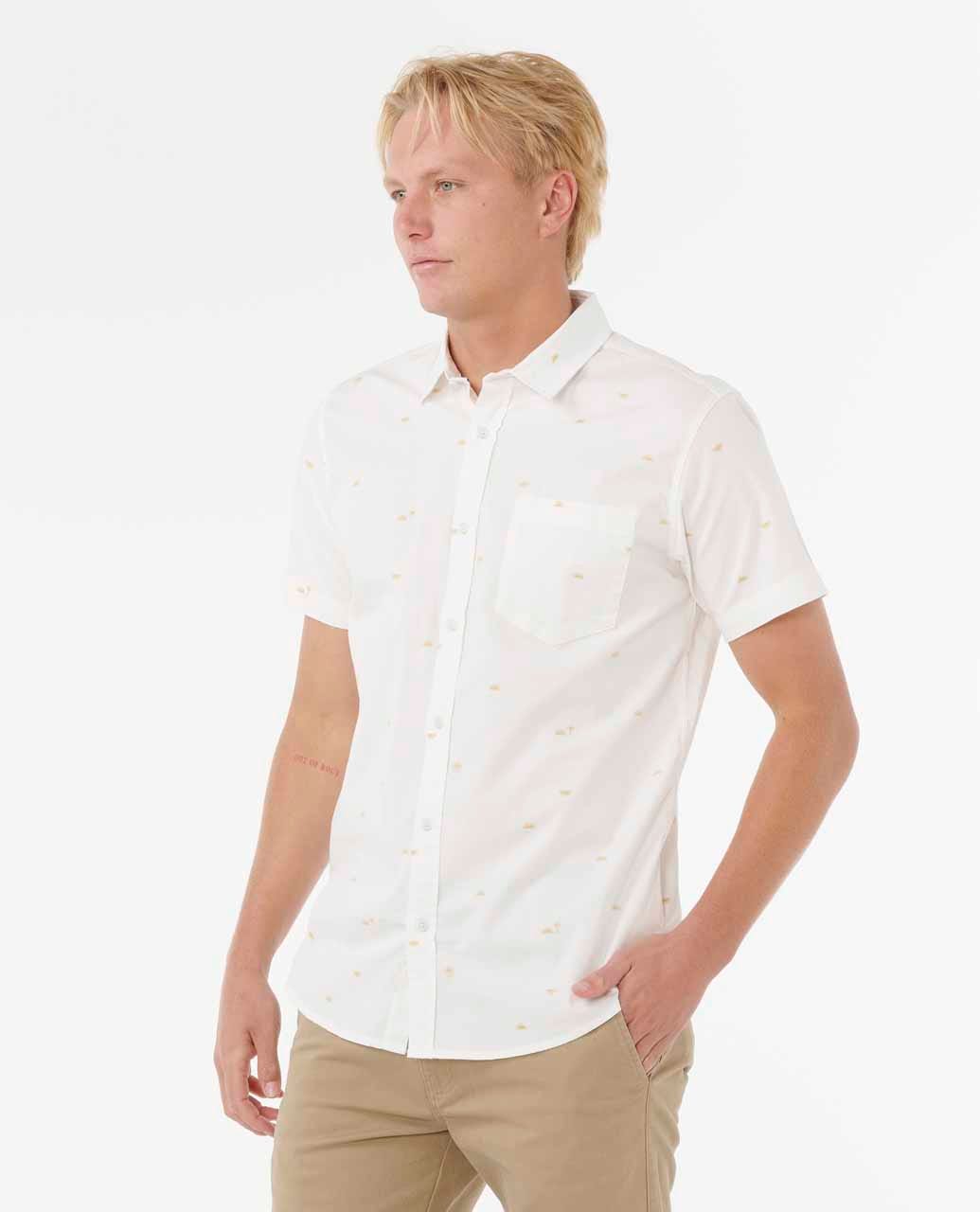 Rip Curl Men Microsun Short Sleeve Shirt