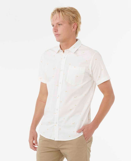 Rip Curl Men Microsun Short Sleeve Shirt