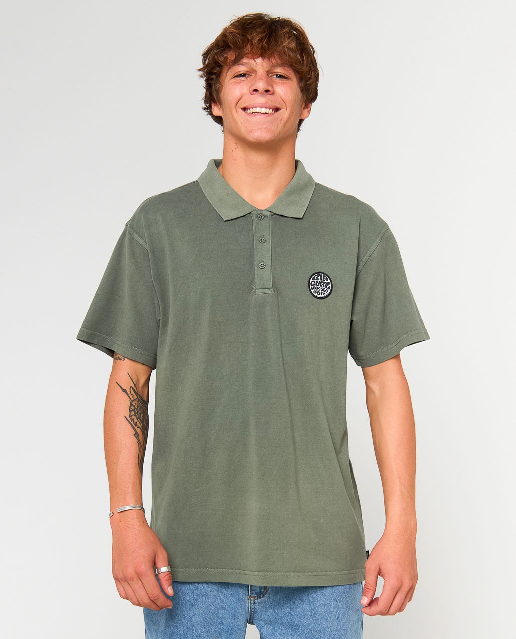 Rip Curl Men Wettie Loose Polo