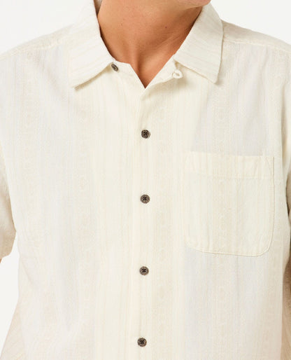 Rip Curl Men Raw Energy Stripe Short Sleeve Shirt