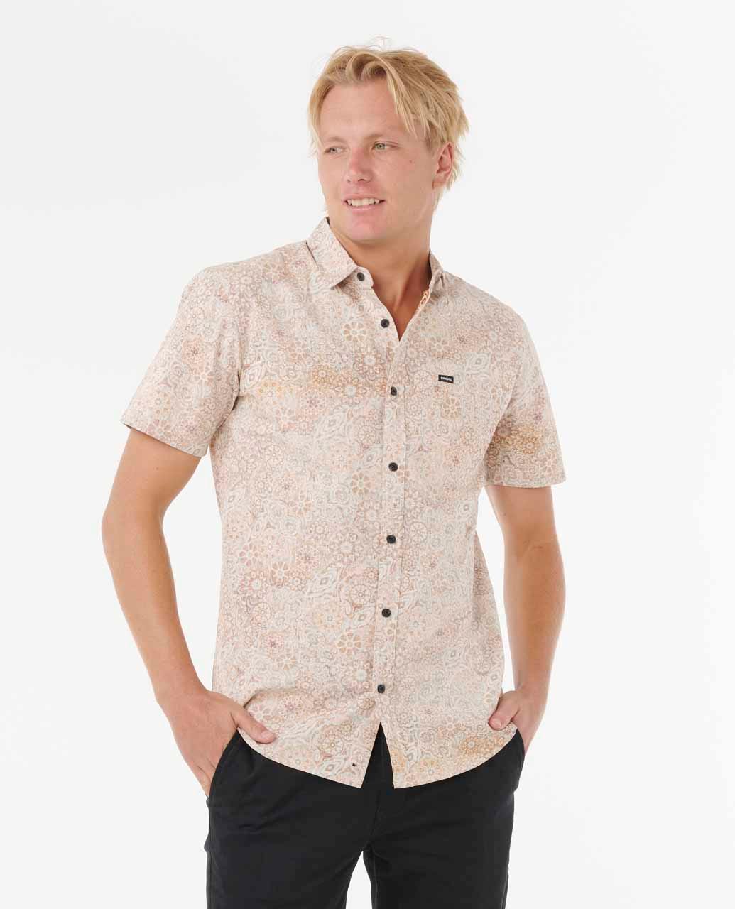 Rip Curl Men Spirograph Short Sleeve Shirt