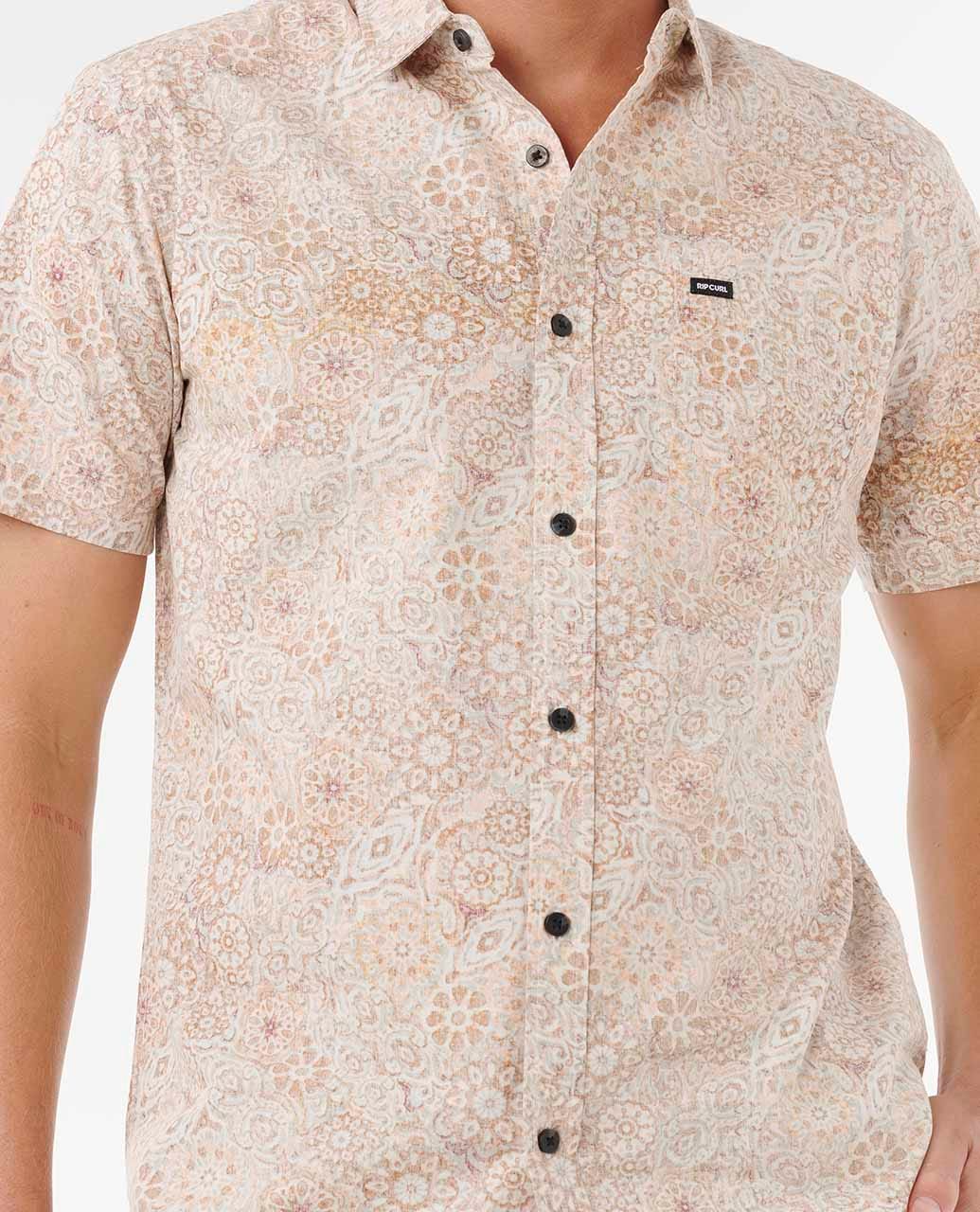 Rip Curl Men Spirograph Short Sleeve Shirt