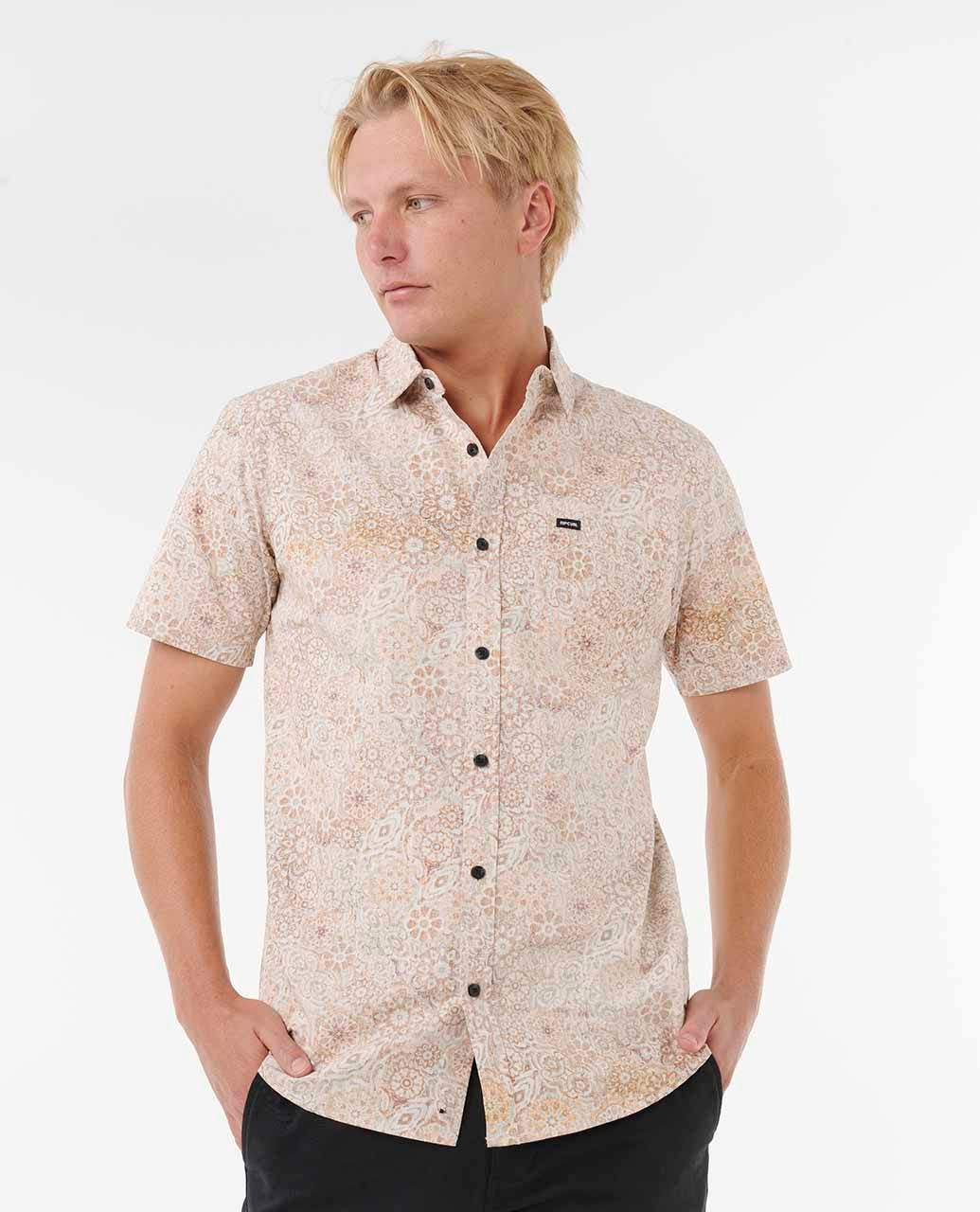 Rip Curl Men Spirograph Short Sleeve Shirt