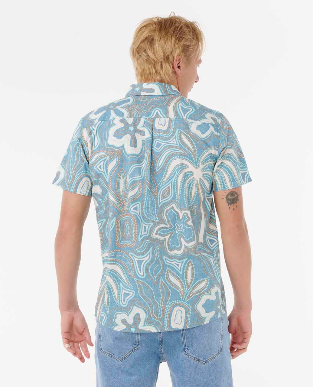 Rip Curl Men Barrel Killa Short Sleeve Shirt