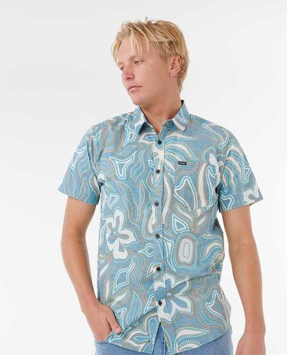 Rip Curl Men Barrel Killa Short Sleeve Shirt