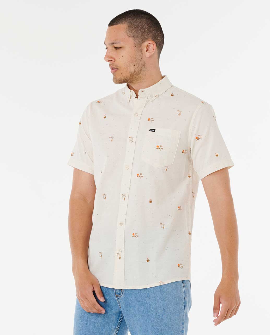 Rip Curl Men Skelly Breach Short Sleeve Shirt
