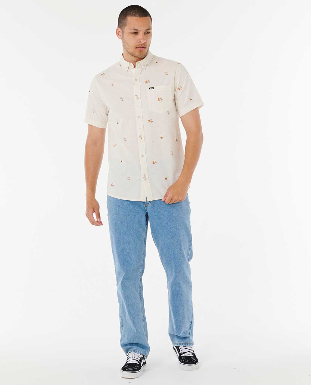 Rip Curl Men Skelly Breach Short Sleeve Shirt