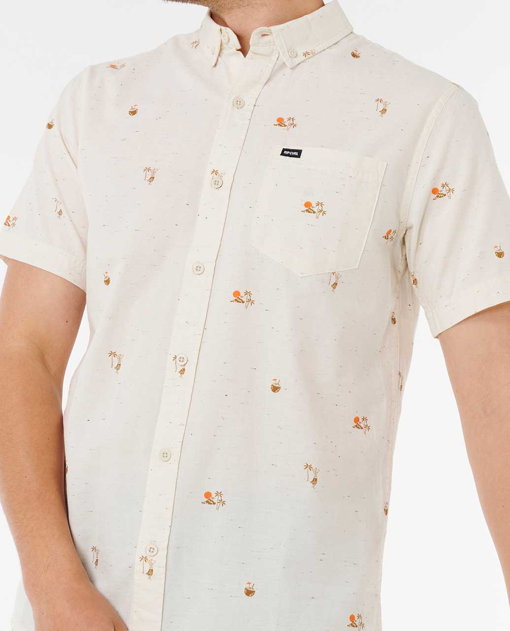 Rip Curl Men Skelly Breach Short Sleeve Shirt