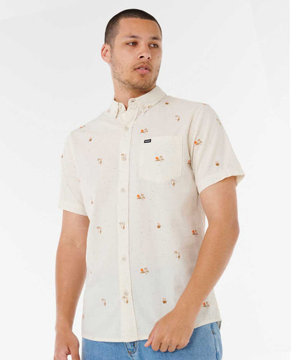 Rip Curl Men Skelly Breach Short Sleeve Shirt
