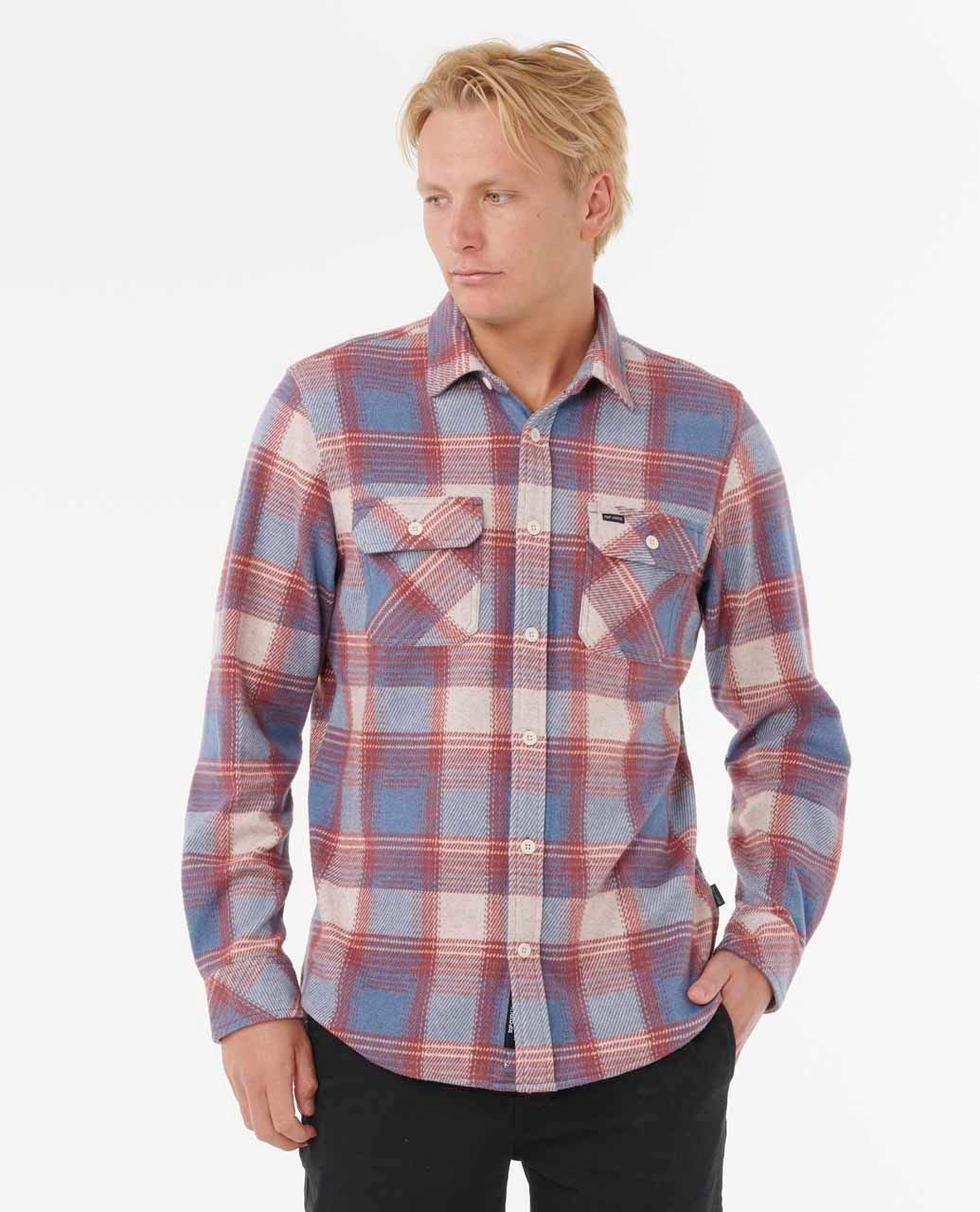 Rip Curl Men Grid Long Sleeve Shirt