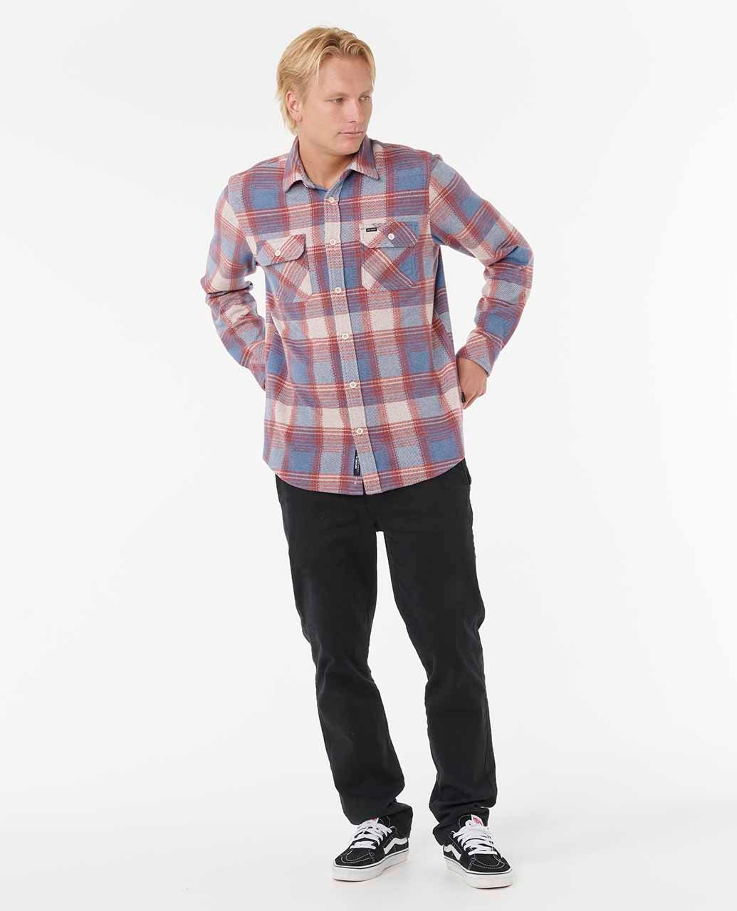 Rip Curl Men Grid Long Sleeve Shirt