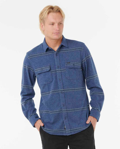 Rip Curl Men Grid Long Sleeve Shirt