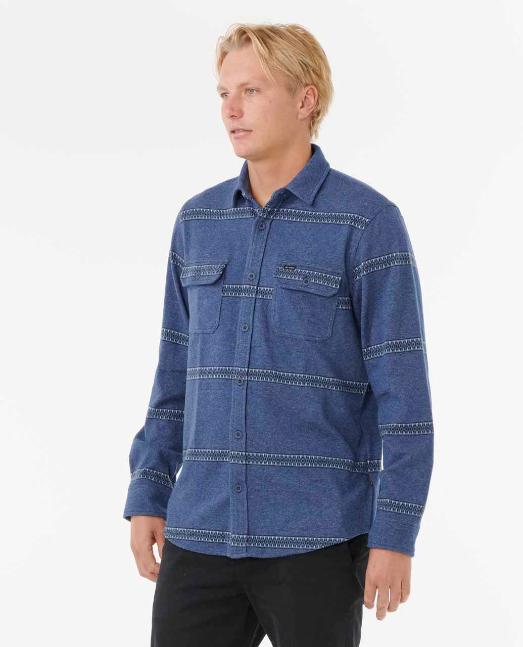 Rip Curl Men Grid Long Sleeve Shirt