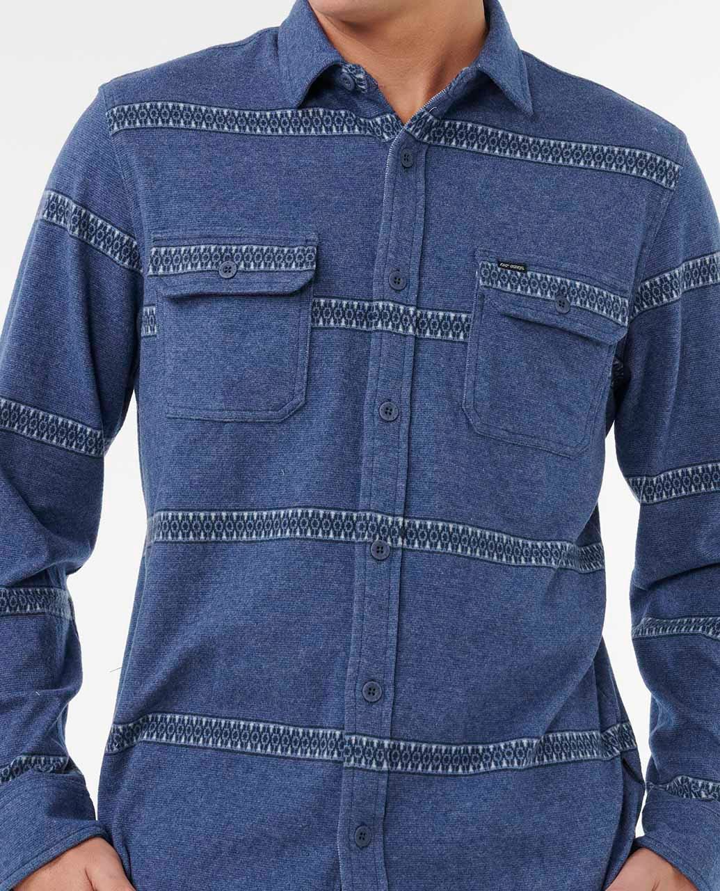 Rip Curl Men Grid Long Sleeve Shirt