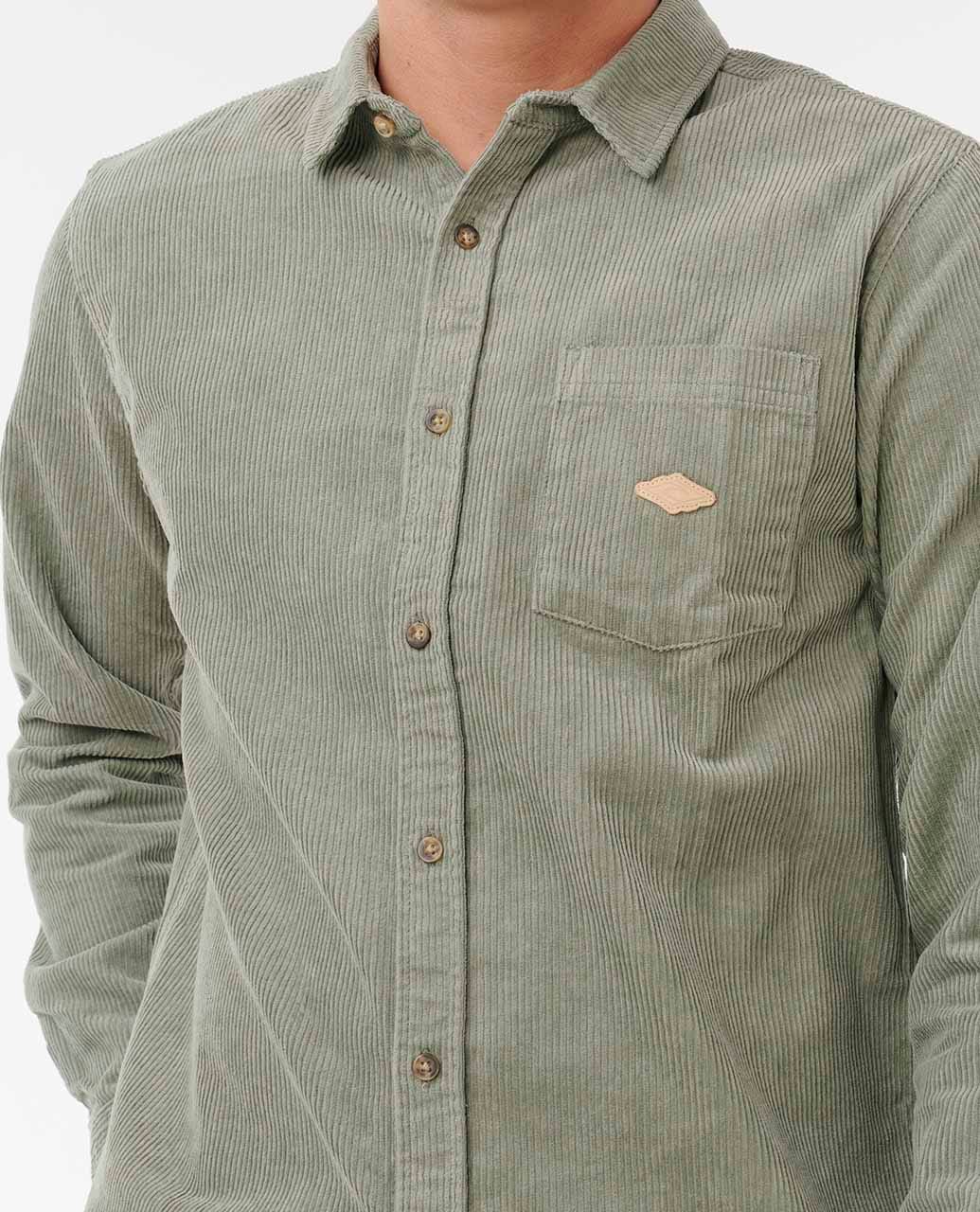 Rip Curl Men Classic Surf Cord Long Sleeve Shirt