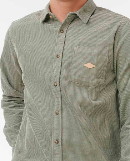 Rip Curl Men Classic Surf Cord Long Sleeve Shirt