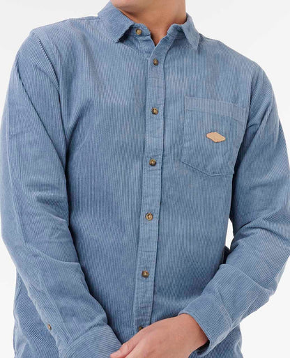 Rip Curl Men Classic Surf Cord Long Sleeve Shirt